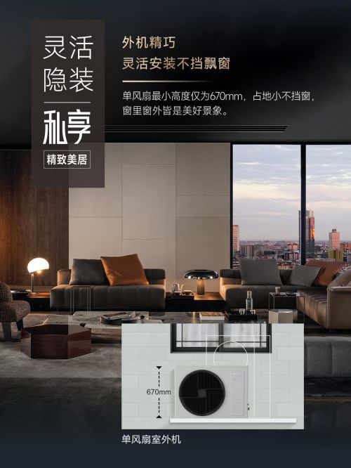 家系列：外机精巧开启舒适新篇z6尊龙网站海信中央空调私享